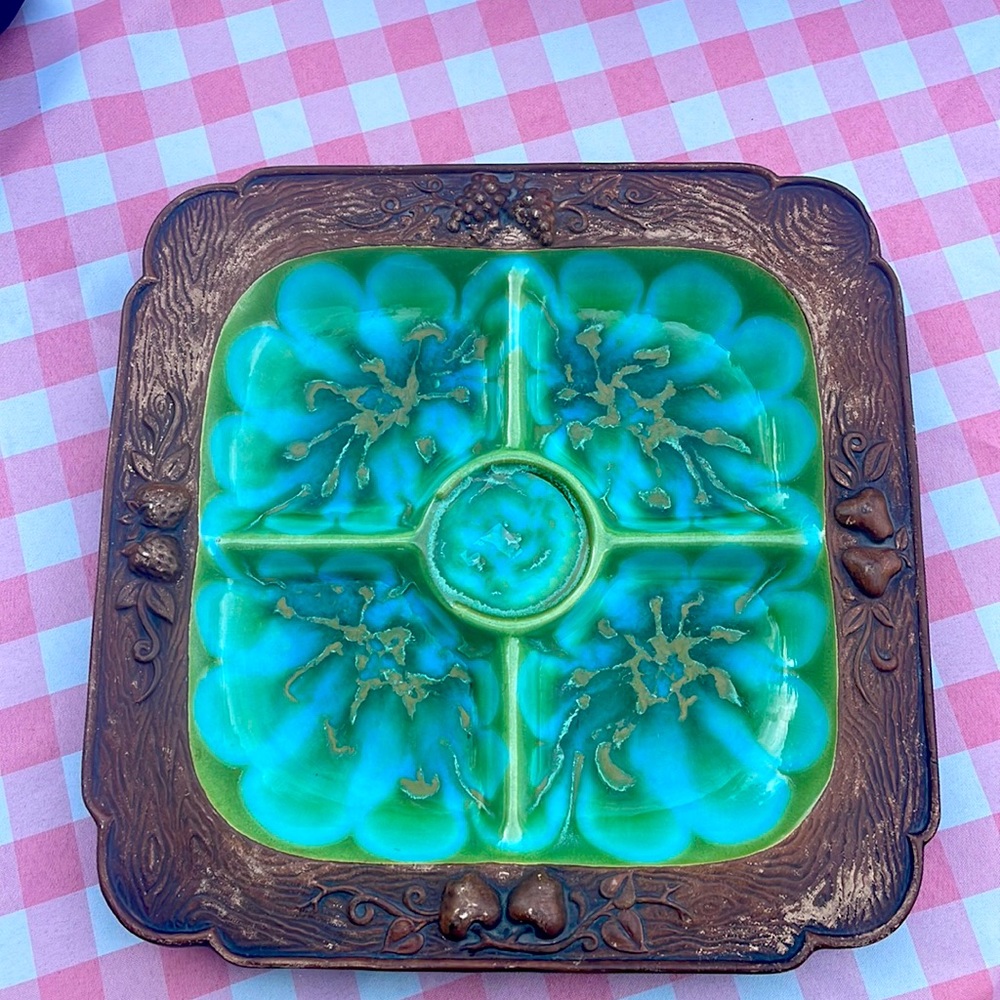 MCM Treasure Craft snack tray